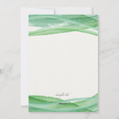 穏やかな写真のホリデーカード シーズンカード (裏面)