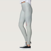 穏やかな冬の海と赤い灯台 レギンス (左)