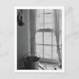 穏やかな冬の窓 ポストカード