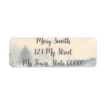 穏やかな冬の雪景色 カスタム