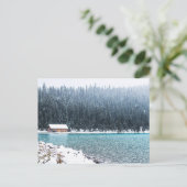 穏やかな冬 (ルイーズ湖) ポストカード (スタンド正面)