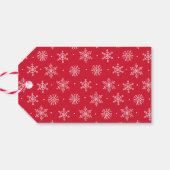 穏やかな冬 |赤い休日 ギフトタグ (裏面横)