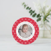 穏やかな冬 | Red Circle Holiday Photo Card シーズンカード (スタンド正面)