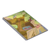 穏やかな列車の旅のノート – 80の美学 ノートブック (右側)