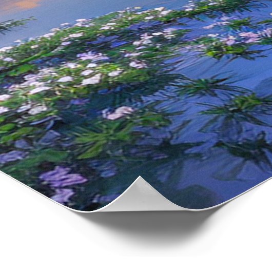 穏やかな午後 ポスター (角)