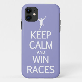 穏やかな及び勝利競争カスタムな色のiPhoneの場合保って下さい iPhone 11 ケース