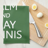 穏やかな及び演劇のテニスカスタムな色の台所タオル保って下さい キッチンタオル (四つ折り)