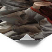 穏やかな反射：魅惑的な女中国のの子のコン ポスター (角)