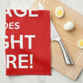 穏やかな台所タオルを保って下さい キッチンタオル (四つ折り)