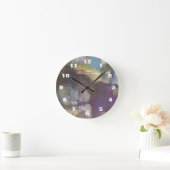 穏やかな合間 ラウンド壁時計 (ホーム)