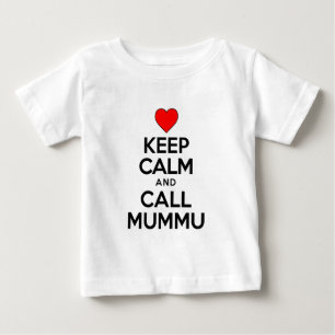 穏やかな呼出しMummuを保って下さい ベビーTシャツ