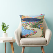 穏やかな地平線 クッション (椅子)