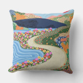 穏やかな地平線 クッション (正面)