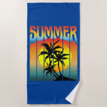 穏やかな夏の夕日