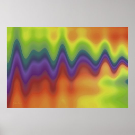 穏やかな夕べ ポスター (正面)