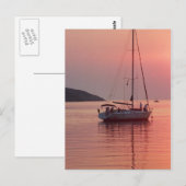 穏やかな夕べ ポストカード (正面/裏面)