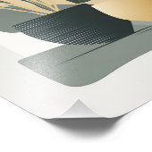 穏やかな多肉植物 フォトプリント            (角)