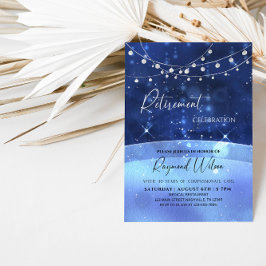 . .穏やかな夜の医師の引退パーティー 招待状