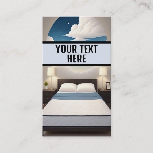 穏やかな夜の眠り 名刺 (正面)