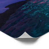 穏やかな夜 ポスター (角)