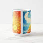 穏やかな太陽と月 コーヒーマグカップ (中央)