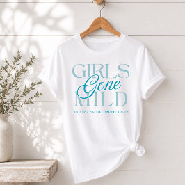 穏やかな女の子のブルースパバチェラーette tシャツ