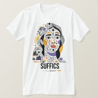 穏やかな女性 | 窒息 Tシャツ