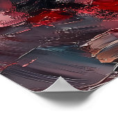 穏やかな女読がさくらんぼに咲く ポスター (角)