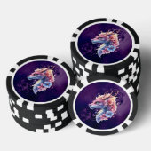 穏やかな守護竜 ポーカーチップ (積み重ね)