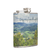 穏やかな山の景色 フラスク (右)