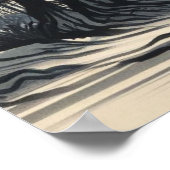 穏やかな山並み ポスター (角)