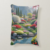 穏やかな山園 アクセントクッション (裏面(縦))