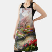 穏やかな山園 エプロン (インサイチュ)