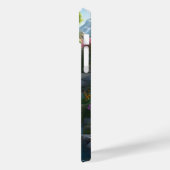 穏やかな山小屋の滝の花 Case-Mate iPhoneケース (裏面 / 左)