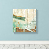 穏やかな川 キャンバスプリント (インサイチュ (ウッドフロア))
