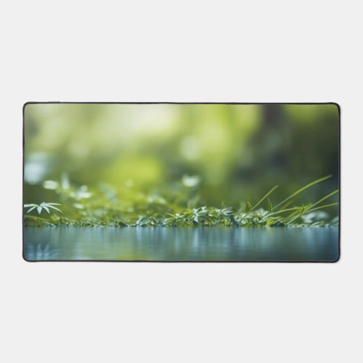 穏やかな川 デスクマット (正面)