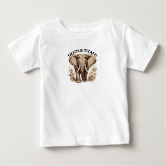 穏やかな巨人 ベビーTシャツ