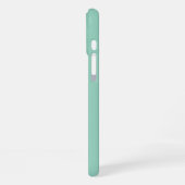 穏やかな巨人: 芸術的な象のデザイン iPhoneケース (左側面)