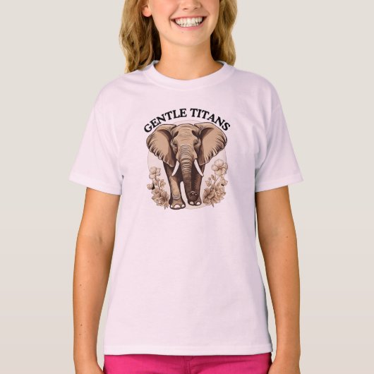 穏やかな巨人 Tシャツ (正面)