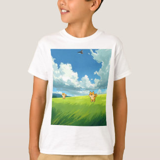 穏やかな平原 Tシャツ