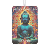 穏やかな心で運転する カーエアーフレッシュナー (裏面)