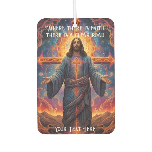 穏やかな心で運転する カーエアーフレッシュナー (正面)