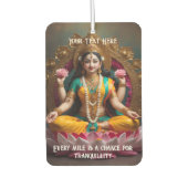 穏やかな心で運転する カーエアーフレッシュナー (正面)