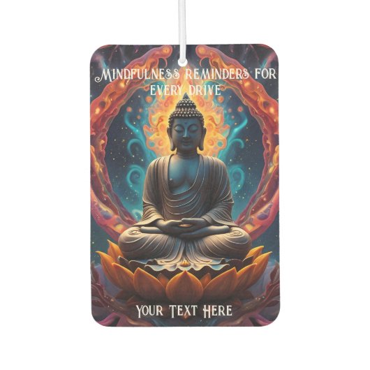 穏やかな心で運転する カーエアーフレッシュナー (正面)