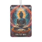 穏やかな心で運転する カーエアーフレッシュナー (裏面)