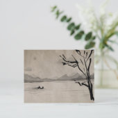 穏やかな心 ポストカード (スタンド正面)