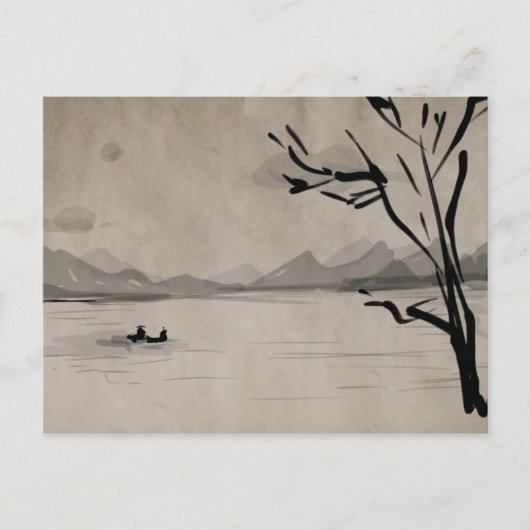 穏やかな心 ポストカード (正面)