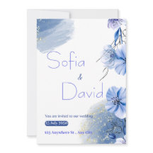 穏やかな愛の交響曲：結婚式招待状