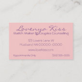 穏やかな愛 名刺 (裏面)