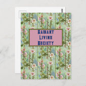 穏やかな憂鬱な輝く生活 ポストカード (正面/裏面)